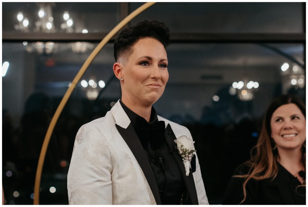Kayleigh sees Melissa at the New Years Eve wedding