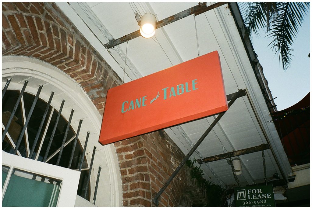 Cane and Table Restaurant New Orleans