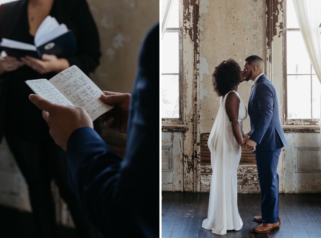 Seraphim house elopement in New Orleans