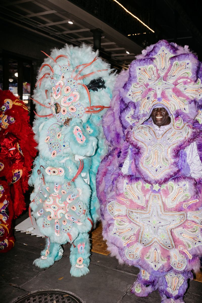 new orleans mardi gras indians second line 